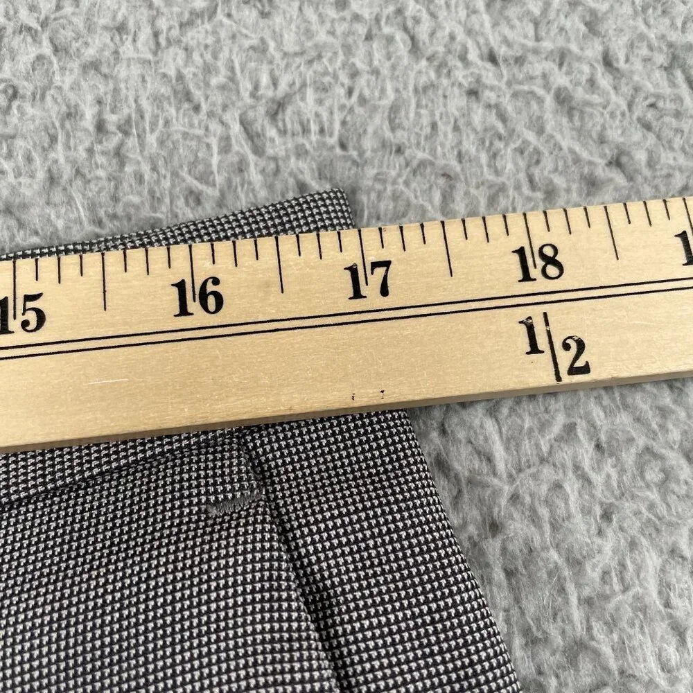 Banana Republic Dress Pants Mens 34x30 Grey Tailored Slim Fit 100%‎ Wool